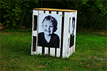 Open-Air-Ausstellung im KiTa-Garten mit den wunderbaren Fotos von Frank Schemann