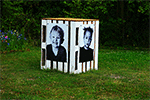 Open-Air-Ausstellung im KiTa-Garten mit den wunderbaren Fotos von Frank Schemann